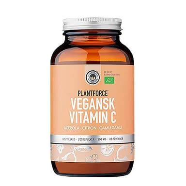 Plantforce - Third Wave Nutrition Plantforce Vitamin C Vegansk Ø 200 g.