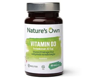 Natures Own Natures Own Vitamin D3 vegan 120 tab.