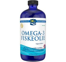 Helsegrossisten Nordic Naturals Omega-3 fiskeolie, citronsmag 473 ml