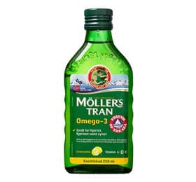 Orkla Care A/S Orkla Møllers Tran med citrus omega 3 250ml.