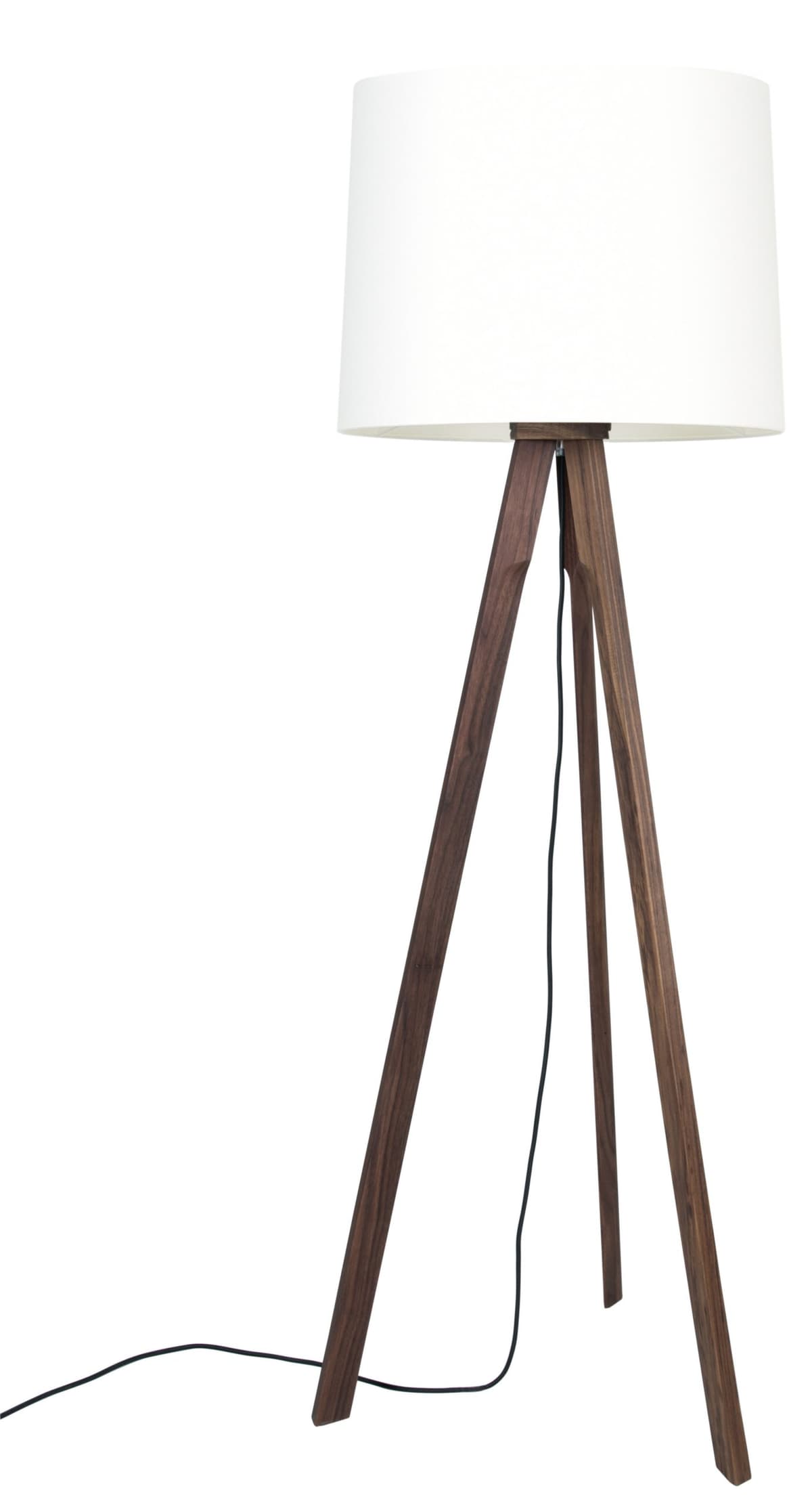Herzblut Gulvlampe valnød Herzblut