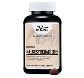Nani Nani Mælkesyrebakterier 120 gum.