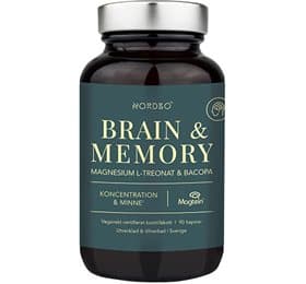Nordbo Nordbo Brain & Memory magnesium 90 kap.