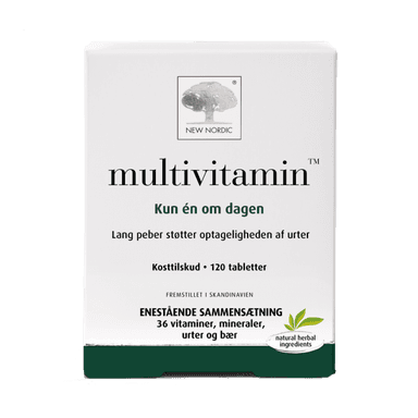New Nordic New Nordic Multivitamin Folkepillen 120 tabl.