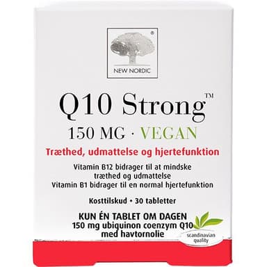 New Nordic New Nordic Q10 Strong 150mg. Vegan - 30 stk.