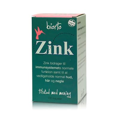 Biorto Biorto Zink Immune 90 kap.