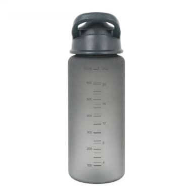 Lifeventure Flip-top Water Bottle, Grey - Drikkeflaske