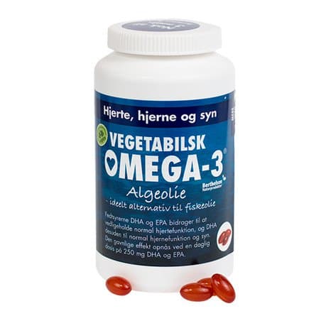 Dansk Farmaceutisk Industri DFI Vegetabilsk Omega-3 180 kaps.