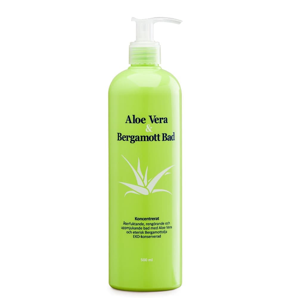 Fotspecialisten Aloe Vera & Bergamot-bad - 500 ml - Blødgørende og duftende fodbad