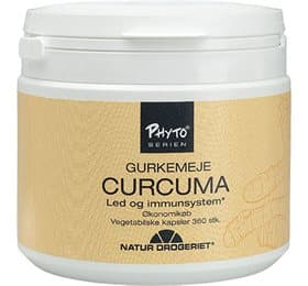 Natur Drogeriet A/S ND Curcuma m. gurkemeje 360 kapsler