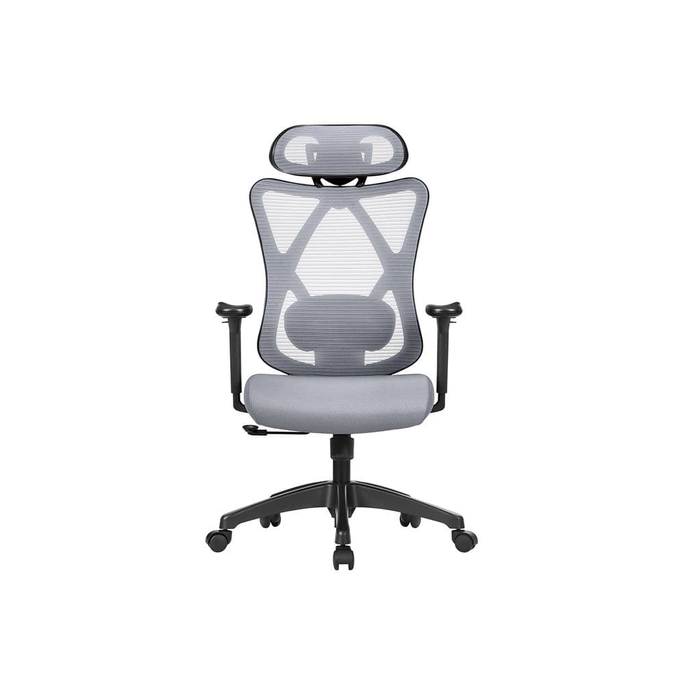 Designhome Kontorstol ergonomisk grå