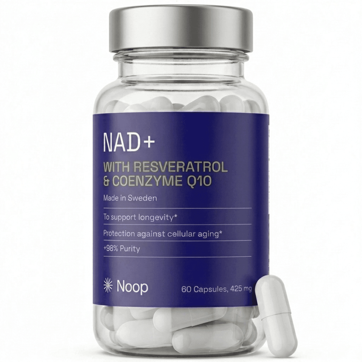 Noop Life NAD+ Komplex Med Resveratrol & CoQ10 Noop