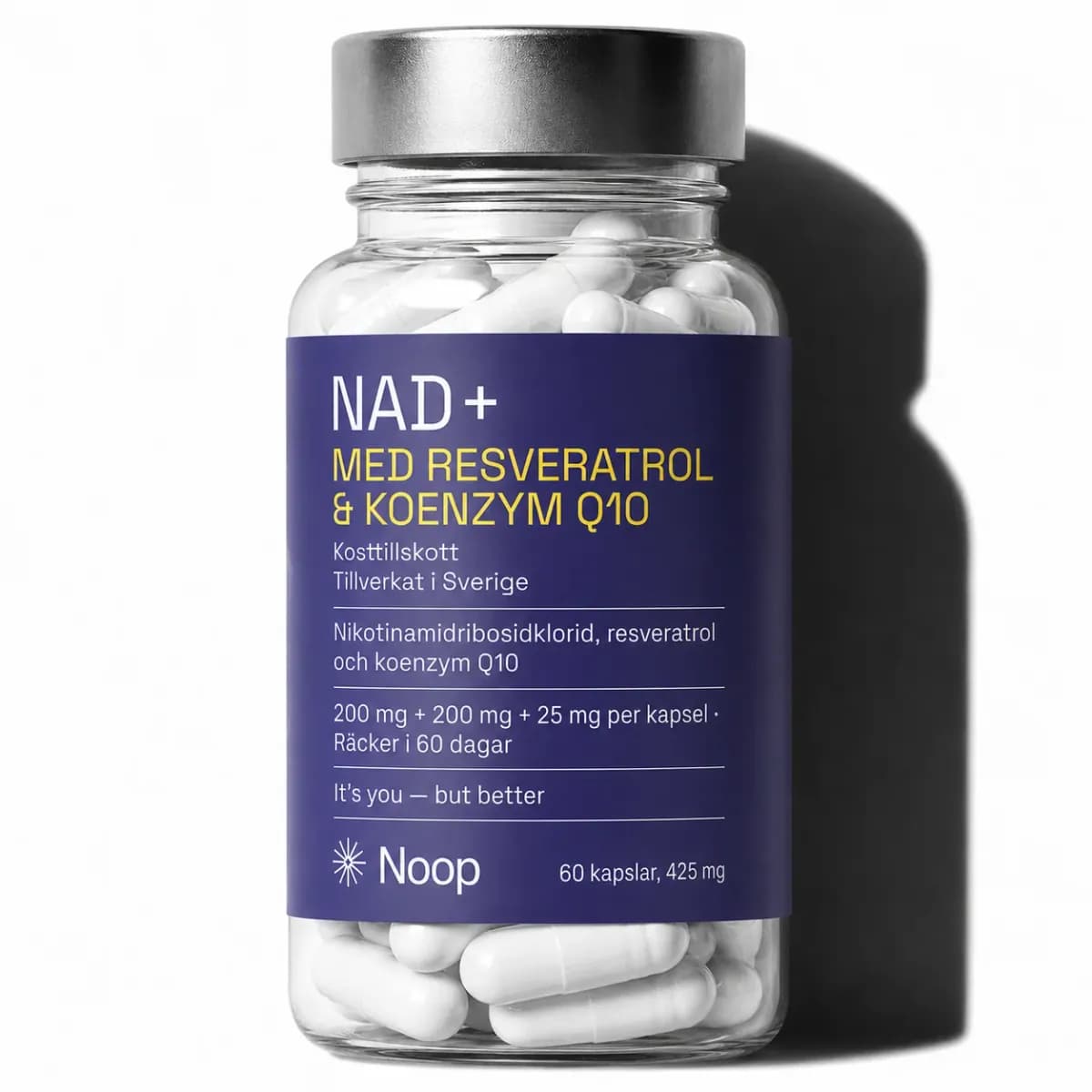 Noop Life NAD+ Komplex Med Resveratrol & CoQ10 Noop