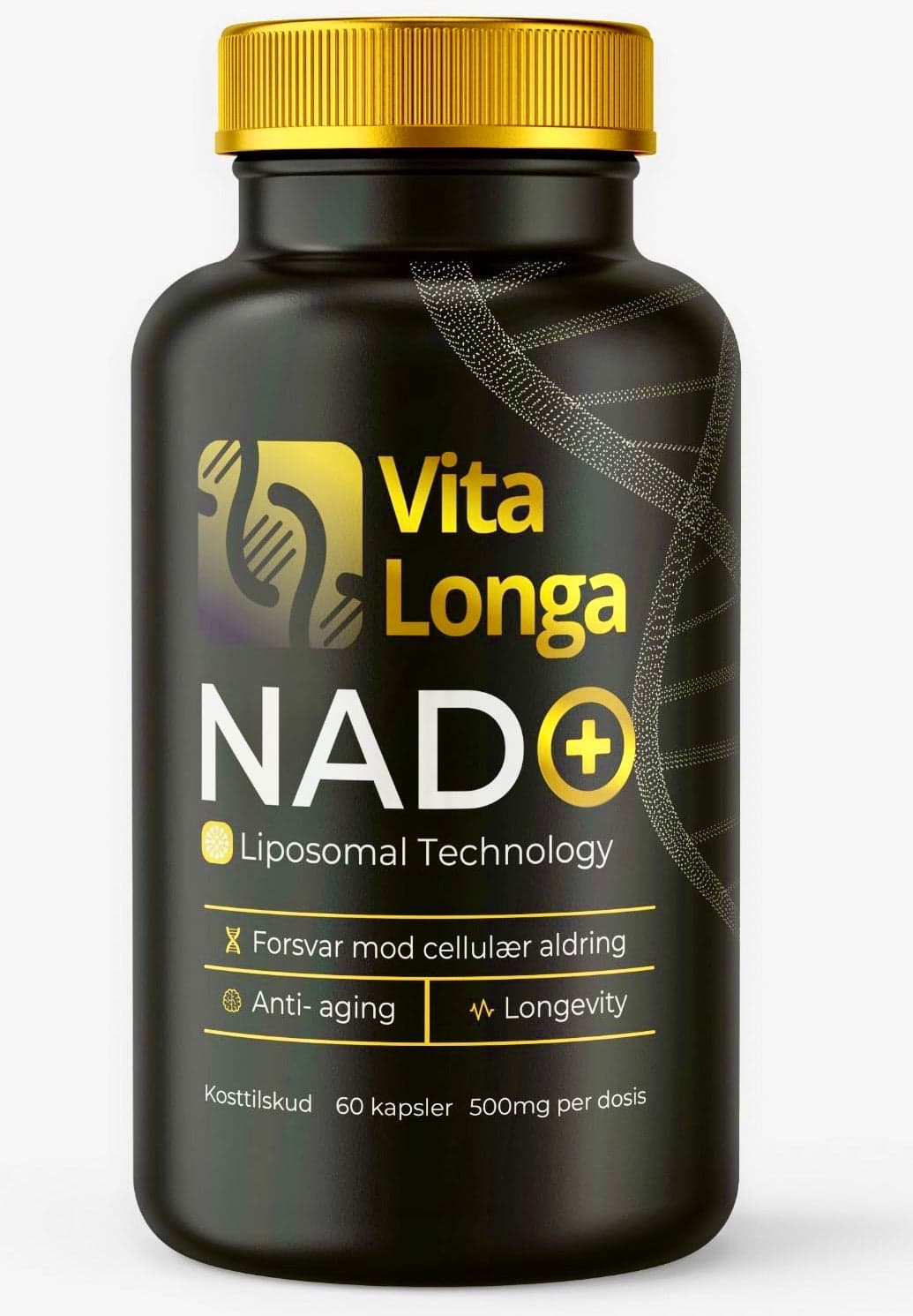 Vitaminone.dk VITA LONGA NAD+ 60 kapsler