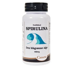 Camette Camette Spirulina Den blågrønne alge 180 tab